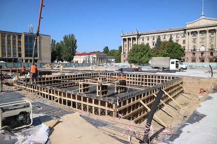 Свежие новости: Соборна площа до дня міста буде готова приймати миколаївців