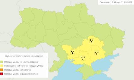 Свежие новости: Синоптики предупреждают об ухудшении погодных условий в Николаевской области