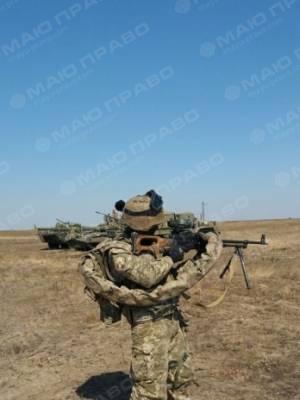 Свежие новости: Николаевские военнослужащие проводят учения с привлечением тяжелой бронетехники