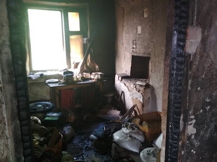 Свежие новости: В Вознесенском районе произошел  пожар