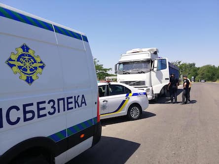 Свежие новости: Укртрансбезпека проводить ваговий контроль на трасі М-14