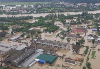 Свежие новости: Наводнение на западе Украины: более 500 домов подтоплены