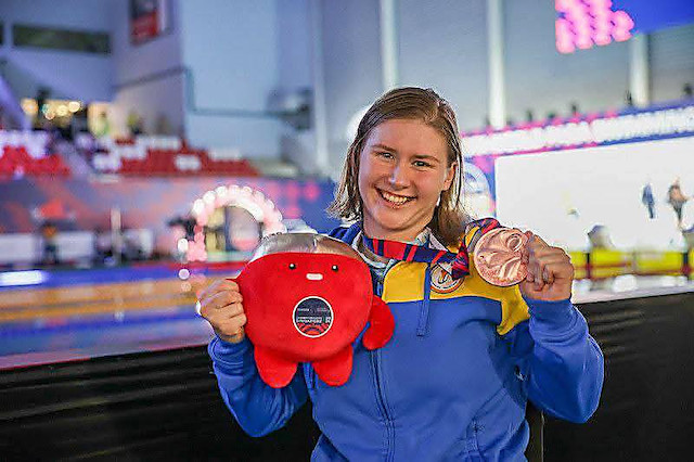 Фото новости: Миколаївська параолімпійка здобула бронзову нагороду світової першості з плавання Свежие новости: Миколаївська параолімпійка здобула бронзову нагороду світової першості з плавання