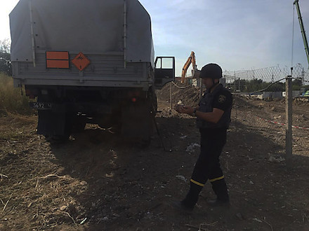 Свежие новости: В Николаеве пиротехники уничтожили мину