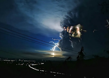 Свежие новости: ВИДЕО: На Филиппинах началось извержение вулкана – облако пепла поднялось на 15 километров вверх