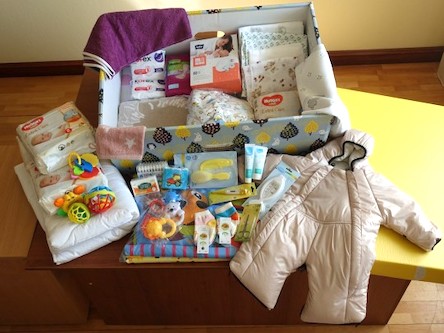 Свежие новости: ФОТО: Беби-бокс для новорожденных увеличили в два раза