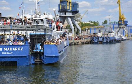 Свежие новости: Судостроительный завод «Нибулон» спустил на воду очередной буксир, построенный в Николаеве