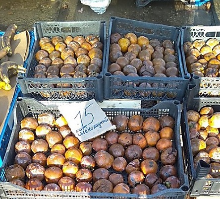 Свежие новости: Жительница Николаева пожаловалась на продавцов, которые на рынке продают гнилую хурму под видом элитного сорта «шоколадный»