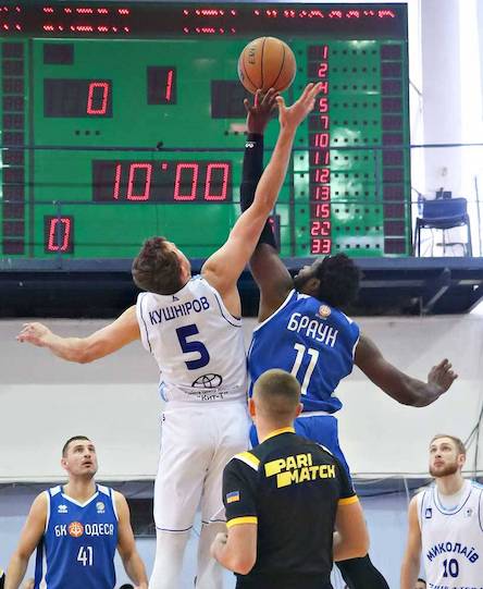 Свежие новости: МБК «Николаев» победил «Одессу»