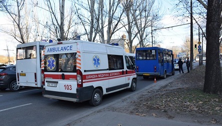 Свежие новости: В центре Николаева маршрутка сбила пешехода