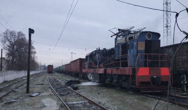 Свежие новости: Росіяни атакували безпілотником тепловоз на Запоріжжі