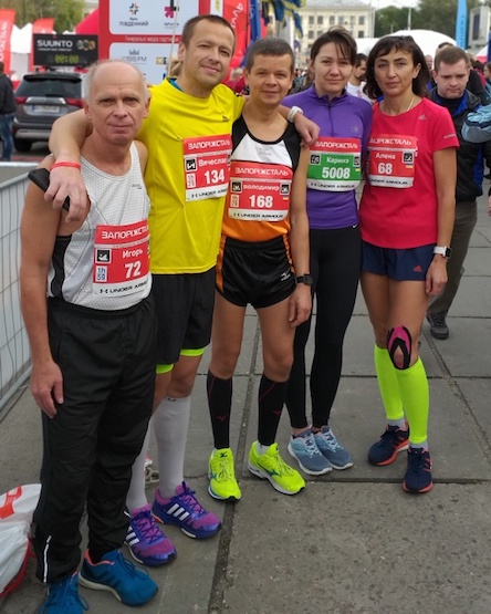 Свежие новости: Южноукраинские легкоатлеты приняли участие в Zaporizhstal Half Marathon