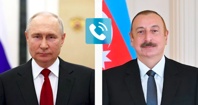 Свежие новости: Путін зателефонував Ільхаму Алієву
