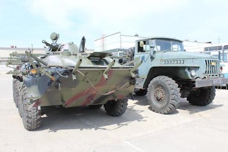 Свежие новости: Южно-украинские атомщики передали военным очередную отремонтированную технику