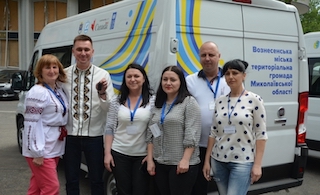 Свежие новости: Миколаївська область отримала від ООН спецавтомобілі