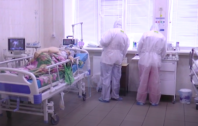Свежие новости: Видео. Как в Южноукраинской больнице лечат COVID-19