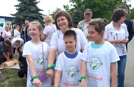 Фото новости: У Вознесенську пройшов День відкритих дверей «Я обираю здоровий спосіб життя» Свежие новости: У Вознесенську пройшов День відкритих дверей «Я обираю здоровий спосіб життя»