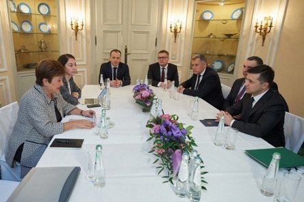 Свежие новости: Зеленский провел встречу с директором-распорядителем МВФ