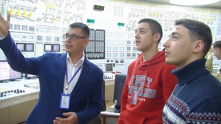 Свежие новости: На Южно-Украинской АЭС проходят практику будущие атомщики