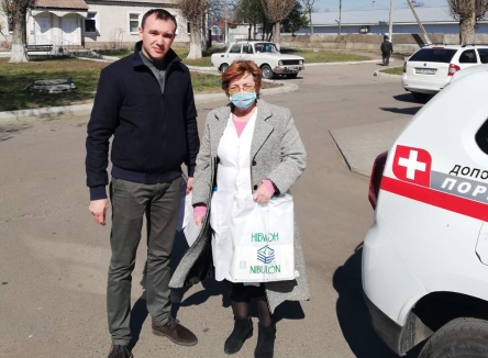 Свежие новости: «НИБУЛОН» передал в больницы Вознесенска и Южноукраинска экспресс-тесты на коронавирус