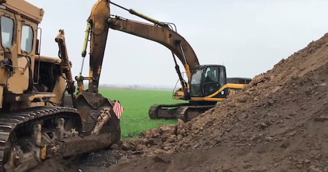 Свежие новости: Розкопаний курган: 