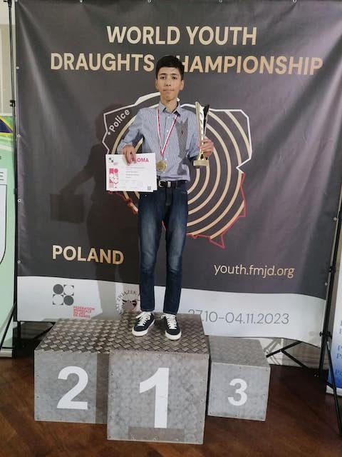 Свежие новости: Миколаївець став дворазовим чемпіоном світу з шашок серед молоді