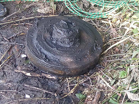 Свежие новости: В Южном Буге обнаружили противотанковую мину