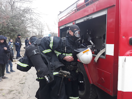 Свежие новости: Вогнеборці Єланецького та Очаківського районів області тренувались гасити пожежі в закладах освіти