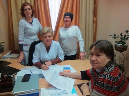 Свежие новости: Вознесенська первинка підписала договір про співпрацю з благодійним фондом «Вихід»