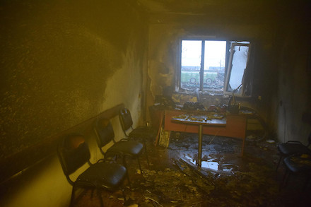 Свежие новости: В Николаеве возник пожар на железнодорожном вокзале