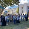Свіжі новини: Верующие УПЦ МП протестовали под Радой против приезда Варфоломея
