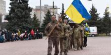 Свежие новости: Южноукраїнська громада провела в останню путь Героя – Олександра Хрипуна