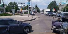 Свежие новости: В Николаеве на перекрестке столкнулись два автомобиля