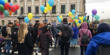 Фото новости: В Санкт-Петербурге прошла акция против войны в Украине, на нее вышли 30 человек, троих задержали Свежие новости: В Санкт-Петербурге прошла акция против войны в Украине, на нее вышли 30 человек, троих задержали