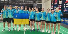 Свежие новости: Миколаївські бадмінтоністи допомогли збірній України виграти медалі на чемпіонаті Європи
