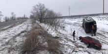 Свежие новости: На Вознесенщине легковушка слетела в кювет