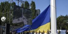 Свежие новости: В Николаеве подняли один из самых больших Флагов Украины