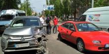 Свежие новости: В Николаеве водитель «Мицубиси» въехал в «Мазду»