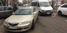 Свежие новости: ВИДЕО: В Николаеве столкнулись маршрутка и «Мазда»