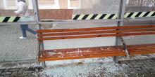 Свежие новости: В Николаеве неизвестные разбили стеклянную остановку