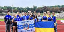 Фото новости: Команда миколаївських юніорів стала третьою на чемпіонаті України з легкої атлетики Свежие новости: Команда миколаївських юніорів стала третьою на чемпіонаті України з легкої атлетики