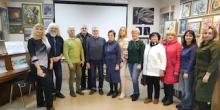 Фото новости: В Южноукраїнському музеї відкрили виставку до Дня Соборності України Свежие новости: В Южноукраїнському музеї відкрили виставку до Дня Соборності України