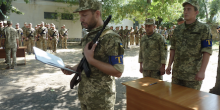 Свежие новости: На Николаевщине 550 военных бригад приняли присягу на верность Украине