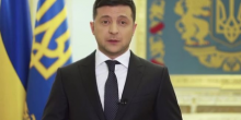 Фото новости: Появилось видео очередного обращения Владимира Зеленского к украинцам Свежие новости: Появилось видео очередного обращения Владимира Зеленского к украинцам