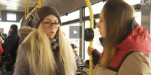 Фото новости: Кондуктор и пассажирка с ребенком устроили драку в киевском автобусе Свежие новости: Кондуктор и пассажирка с ребенком устроили драку в киевском автобусе