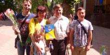 Свежие новости: Многодетная семья из Южноукраинска получила благодарность председателя Николаевской облгосадминистрации