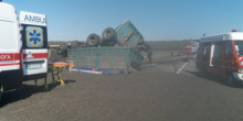 Свежие новости: ВИДЕО: На трассе под Николаевом столкнулись «КамАЗ» и «Фиат»: погиб водитель