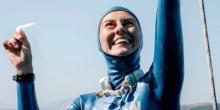 Свежие новости: Миколаївська спортсменка Садурська вдруге за два тижні встановила новий світовий рекорд у фрідайвінгу