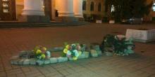 Свежие новости: В центре Киева разбили памятник Герою Небесной Сотни