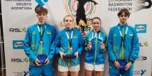 Свежие новости: Миколаївські спортсмени здобули п'ять нагород на Гран-прі Європи з бадмінтону